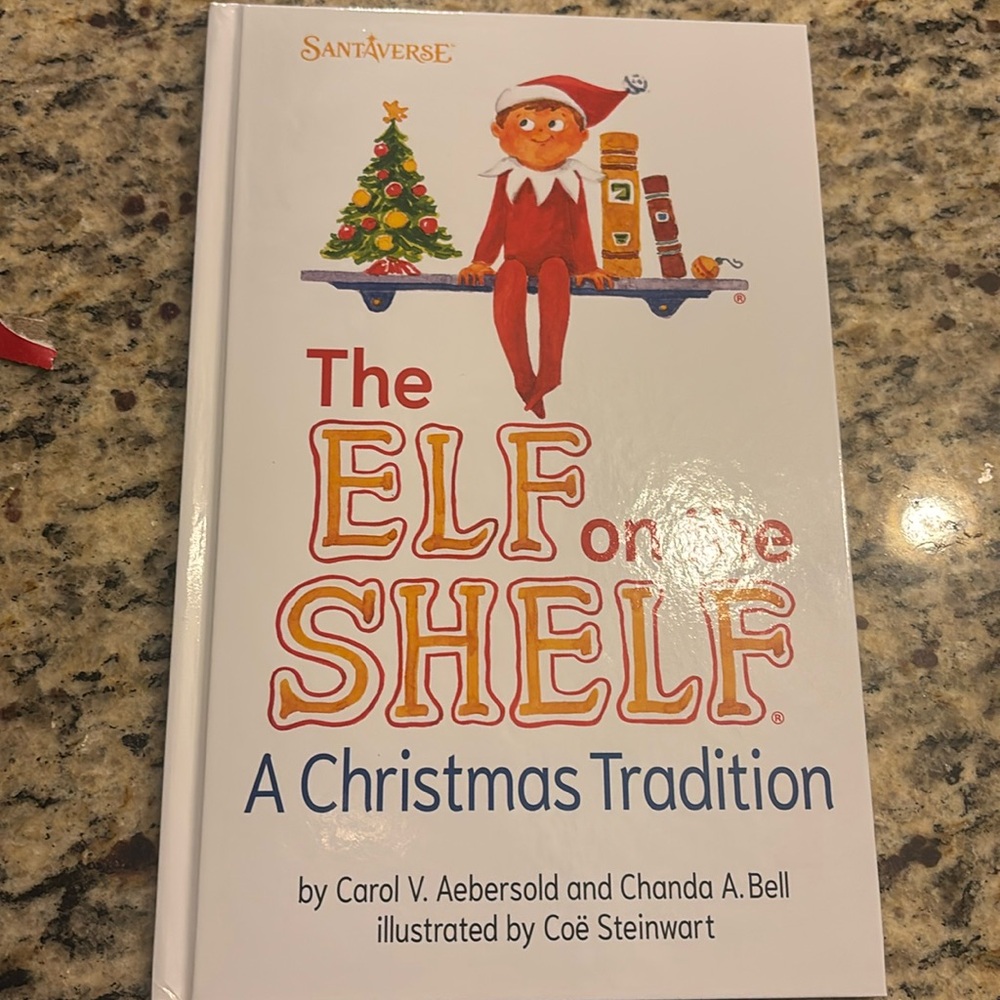 New Elf on the shelf book